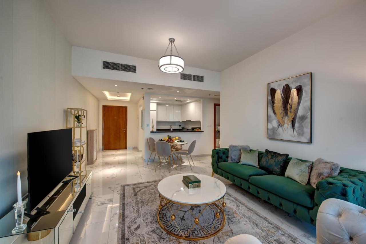 Durrani Homes - Lux 1Br At Al Habtoor Amna Tower Dubai Eksteriør bilde