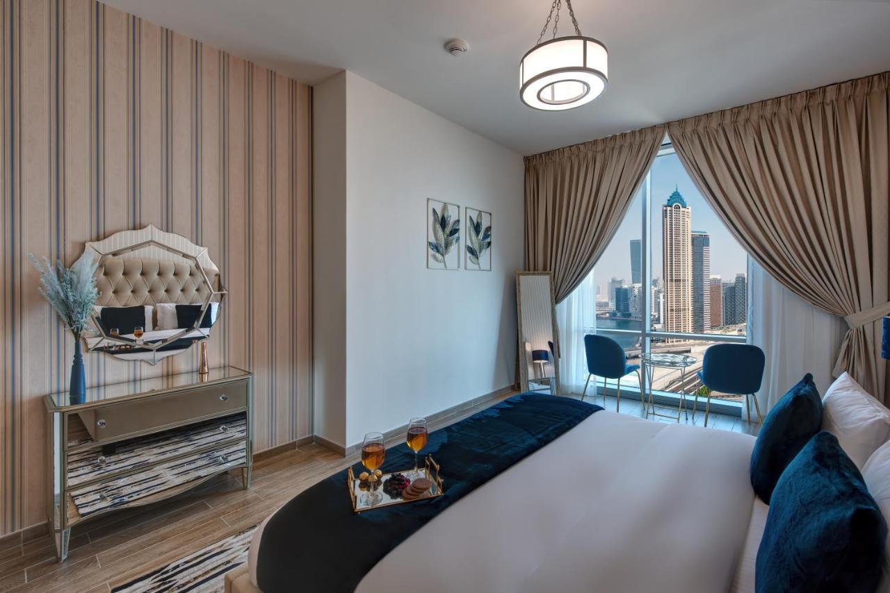 Durrani Homes - Lux 1Br At Al Habtoor Amna Tower Dubai Eksteriør bilde