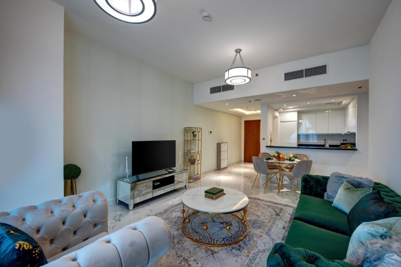 Durrani Homes - Lux 1Br At Al Habtoor Amna Tower Dubai Eksteriør bilde