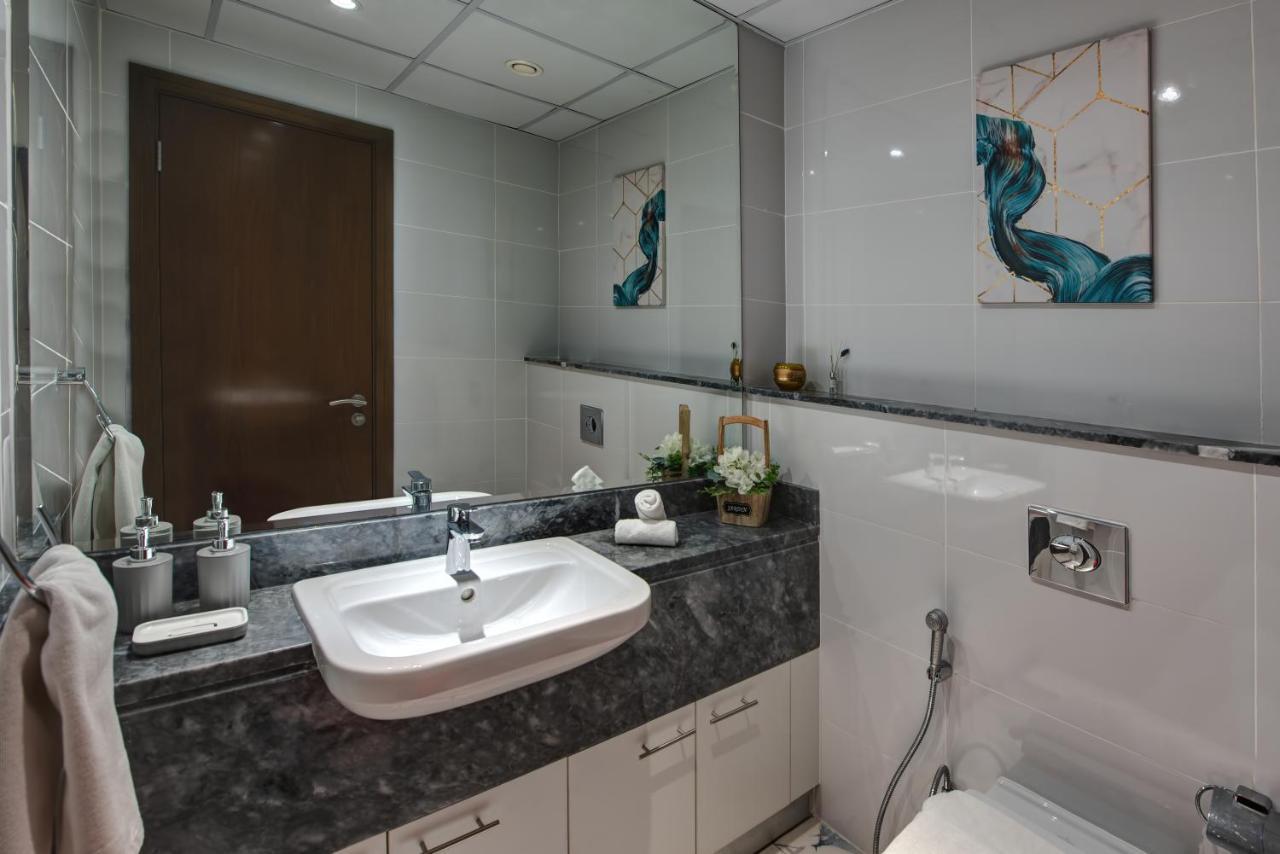 Durrani Homes - Lux 1Br At Al Habtoor Amna Tower Dubai Eksteriør bilde