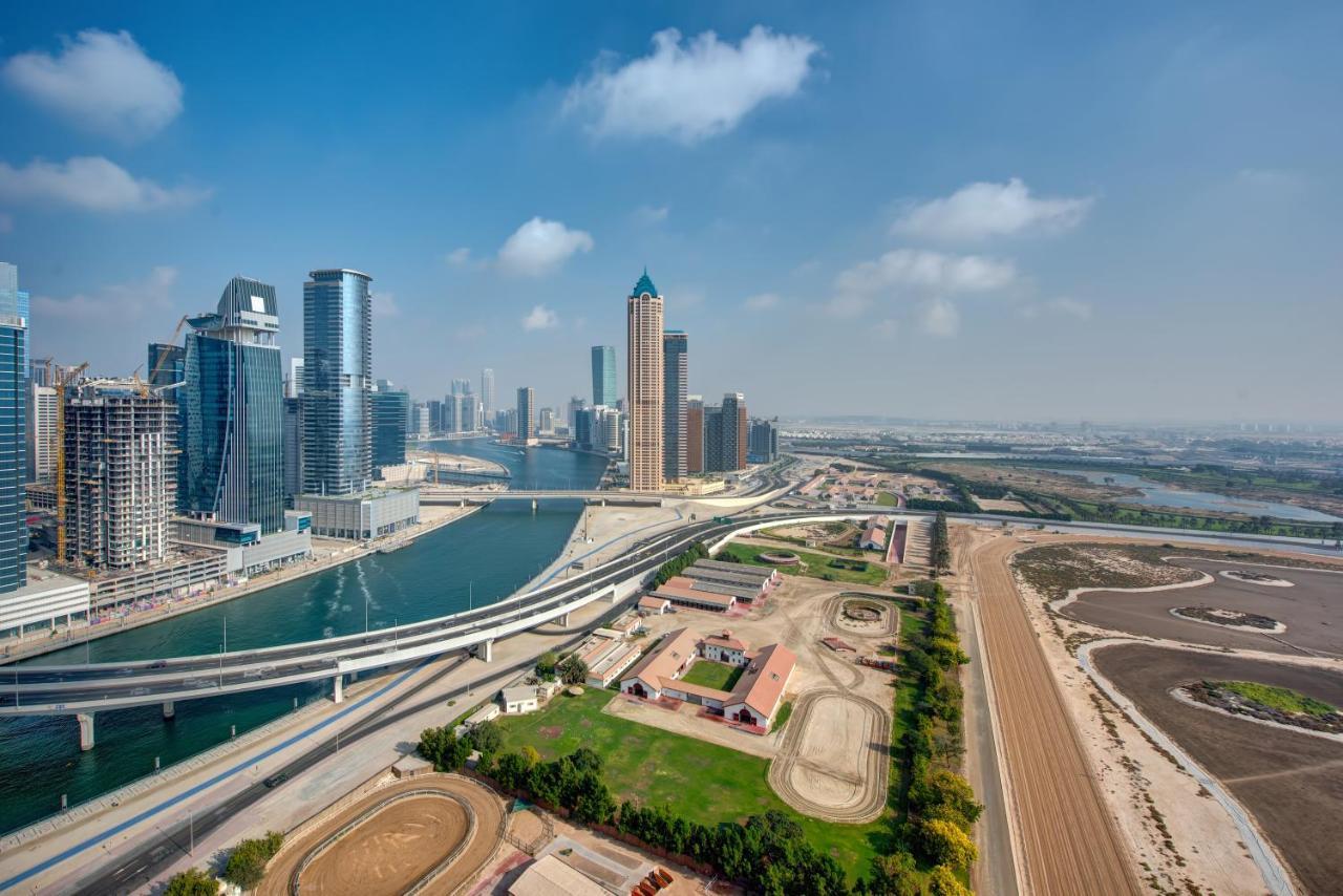 Durrani Homes - Lux 1Br At Al Habtoor Amna Tower Dubai Eksteriør bilde