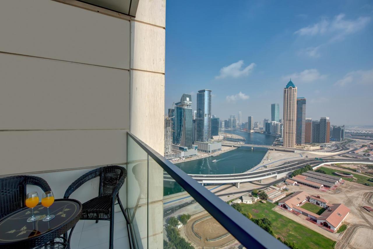 Durrani Homes - Lux 1Br At Al Habtoor Amna Tower Dubai Eksteriør bilde